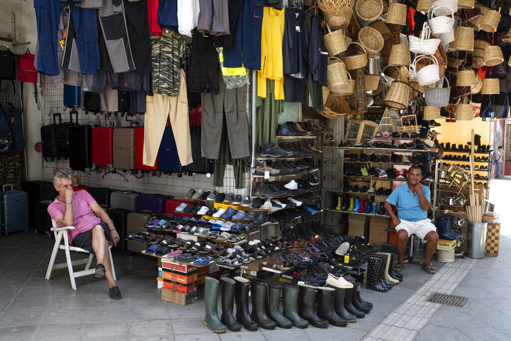 APTOPIX Greece Economy